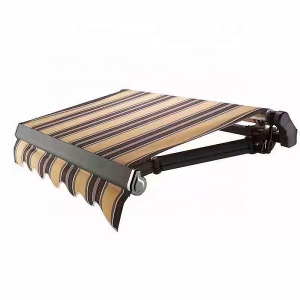 Convenient Balcony Rain Canopy Awning with Electric Operation and Oxford Sail Material
