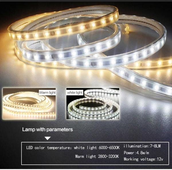 220V IP44 LED Bathroom Mirror Light Anti Fogging White Square