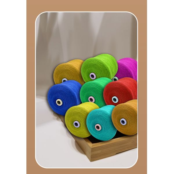 все ядр машины запаса цветов свободных образцов супер мягкое 28S/2 2/20NM 50%AC30%NY20%PBT 100 закрутило пряжу