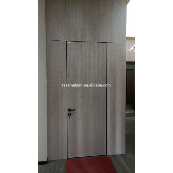 45mm Thickness Italy Style HPL hidden door solution system for modern house