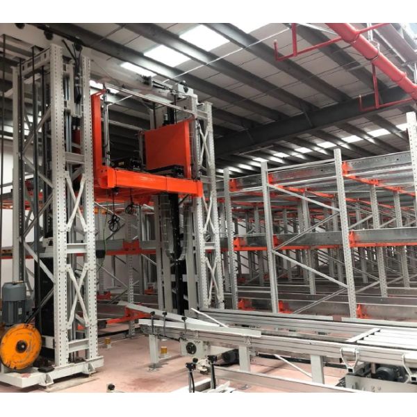 Four-Way Shuttle Pallet ASRS Room Temperature Warehouse Automatic Storage and Retrieval System Radio Shuttle Racking