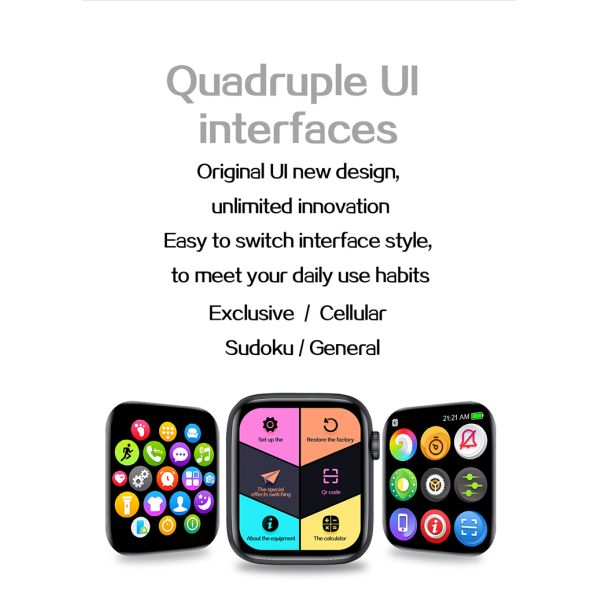 320X385 1.75inch ягнится водоустойчивый браслет пар IOS андроид игр звонка 7 Smartwatch