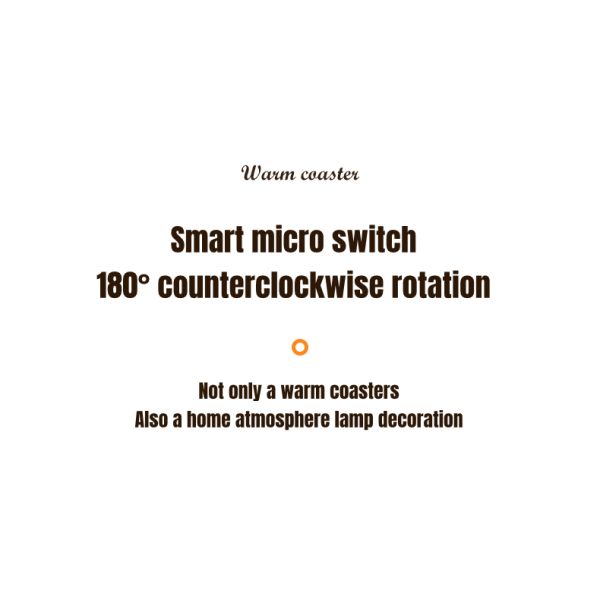 110-220 V Stylish UFO  Coffee Milk Tea Mug Cup Electric Heating Coaster Warmer