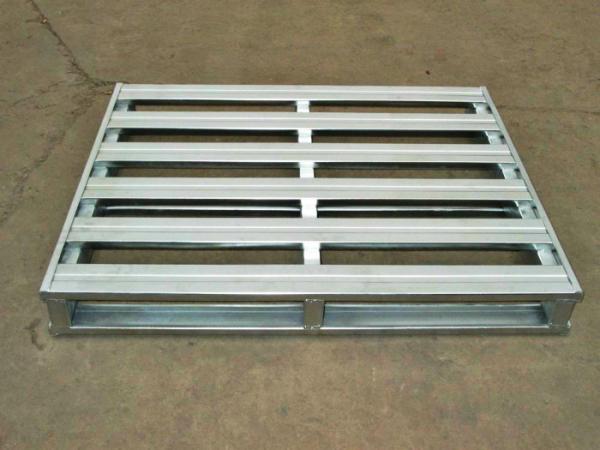 Heavy Duty Stacking Galvanized Steel Pallets For Warehouse Storage