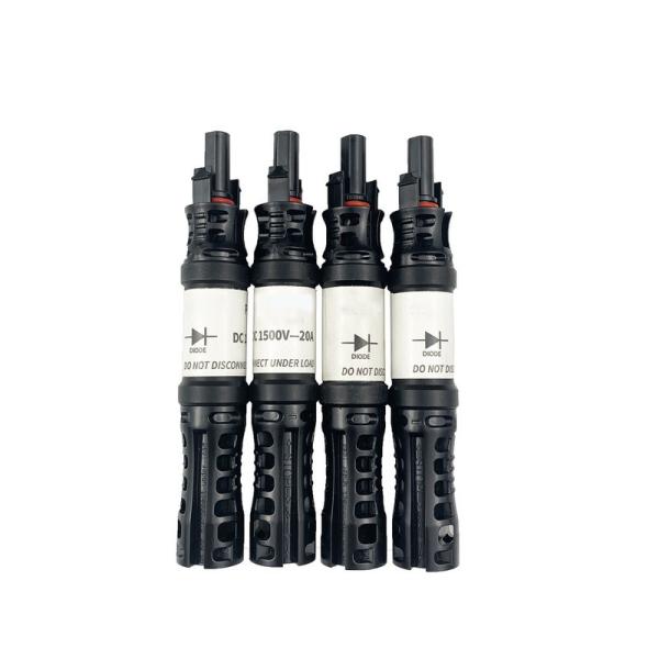 Conector de diodo solar de 1500V IP67 para cables de 2.5-6mm²