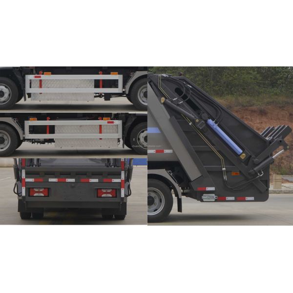 Leading Eco Waste Management Innovation Pure Electric Energy Type Compression Garbage Truck