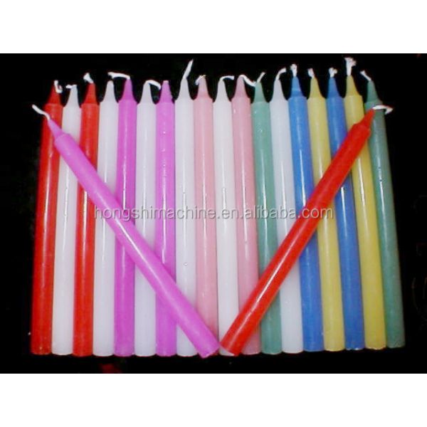 Industrial light birthday candle production machine manual spiral wax candle making moulding machine price