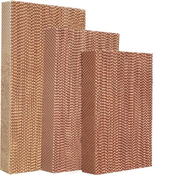 Water Plastic Evaporative Black Cooling Pad for Poultry House  Greenhouse Air Cooler with 10cm Size