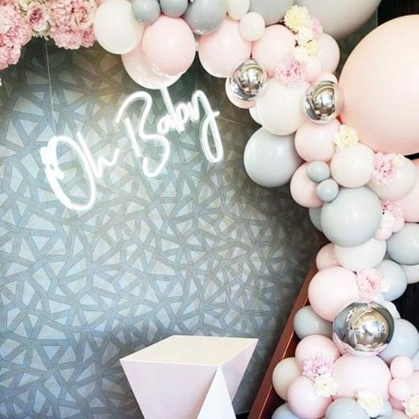 It Was All A Dream Oh Baby Wedding LED Custom Light Up Neon Wall Signs Word Lights Letters Girl