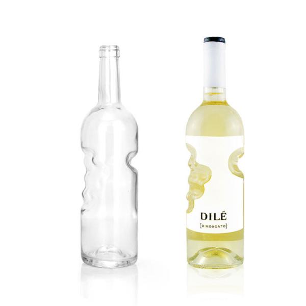 750ml Red Wine Bottles - Wholesale Price, Frosted/Transparent Options, Suitable for B2B Bulk Orders