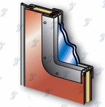 Удар аварии ABS/нержавеющего прохода двери движения удара противодетонационный - устойчивая дверь гаража