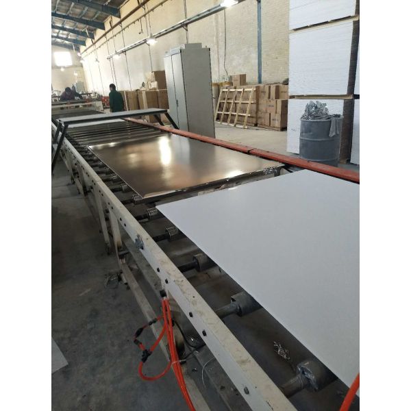 Automatic gypsum ceiling tiles machinery
