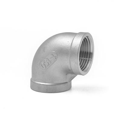 Astm Stainless Steel Pipe Fittings 304 304L 316 316L Threaded Welded Elbow