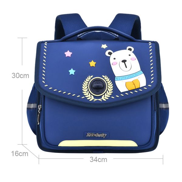Cartoon Outer Space Kids Backpack Waterproof Childrens School Book Bag