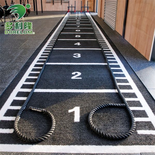 Multi-function Dorelom Multi-function Grass Artificial Color Gym Mat with Printing Logo