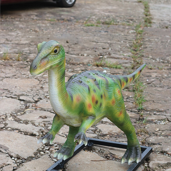 Dinosaur Theme Park Durable Creative Dinosaur Trash Can Dustbin Statue
