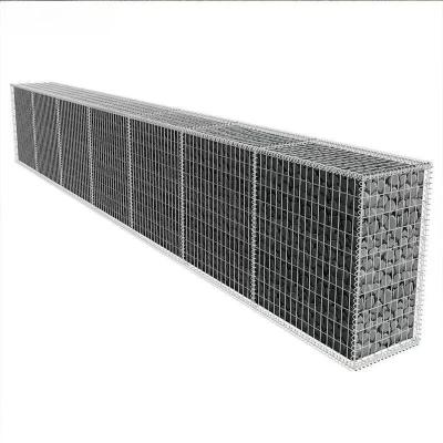 Masonry Blast Wall Park Decorative Wall Galvanized Steel Wire Cage Sandblasting Stone Wall