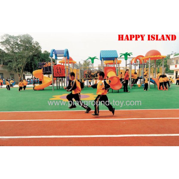 Customized EPDM Playground Floor Mat , Outdoor Playground Mats