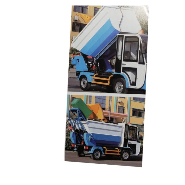 Мусоровоз 4 Уилеров электрический/тележки большой емкости электрические ненужные