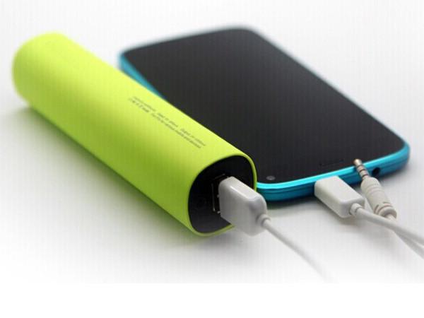 18650 Battery Portable Mini Lipstick Power Bank 4000mAh for Mobile Phone