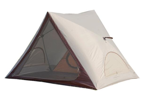 Tente de camping pop-up portable imperméable en plein air 150X200X130CM, enduite de PU2000MM, en polyester 210T, conception triangulaire, ouverture rapide entièrement automatique, auvent de plage