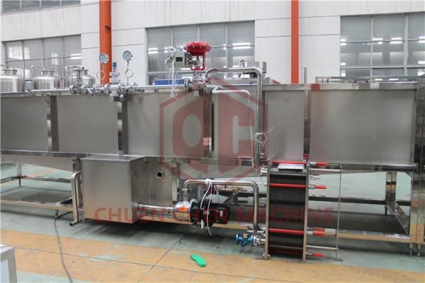 PET Bottle Filling Equipment For Carbonated Drink / Sparkling Water Bottling Plant
