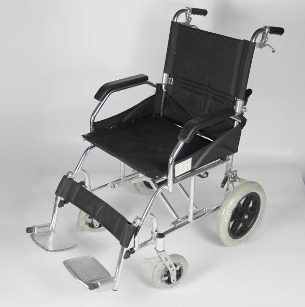 Portable Lightweight Foldable Aluminum Manual Wheelchair Easy Carry For Elderly