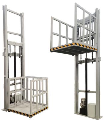 Industrial Easy Lift Cargo Lift Hydraulic Platform Lift 8m 1000kg