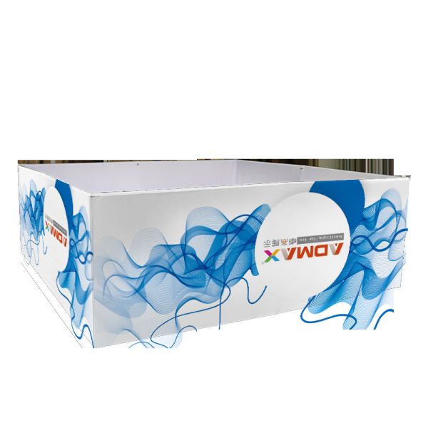 Durable Tube Tension Fabric Banner Stands Digital Printing Square Shape