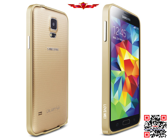 Hot Selling 100% Qualify Ultra Thin 0.7MM Aluminum Bumper For Samsung Galaxy S5 Colorful