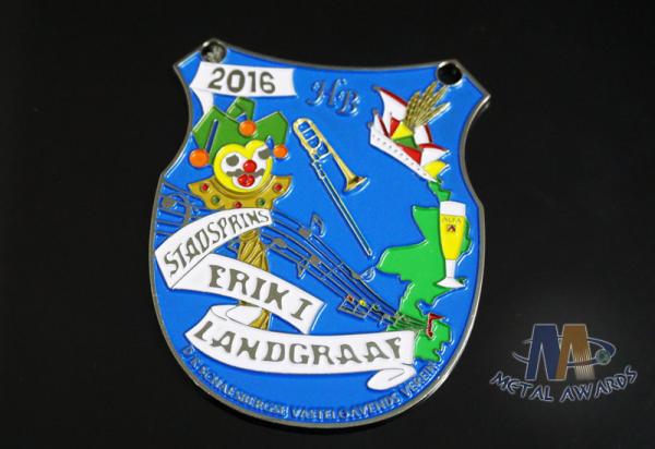 Promotional Custom Design Medals Funny Childrens Medals Black Nickel Plating