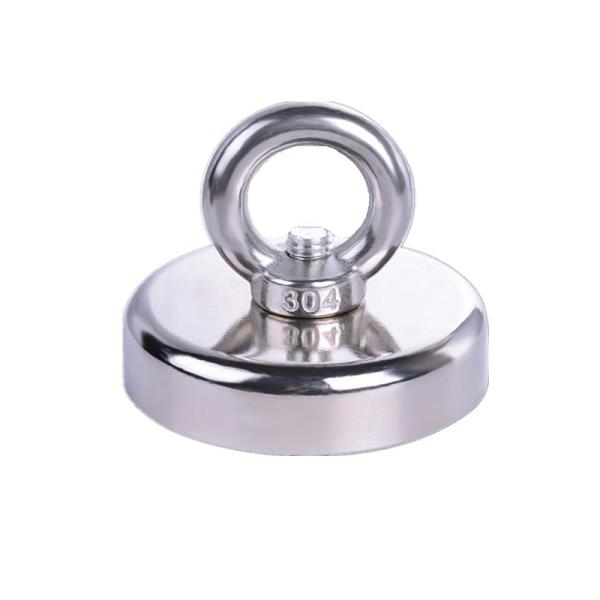 150KG Super Strong Pull Force Fishing Magnet with Rare Earth Neodymium Magnets and Rope