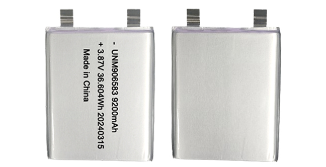 3.87V 9200mAh 906583 Высоковольтный литий-ионный аккумулятор для энергетического банка