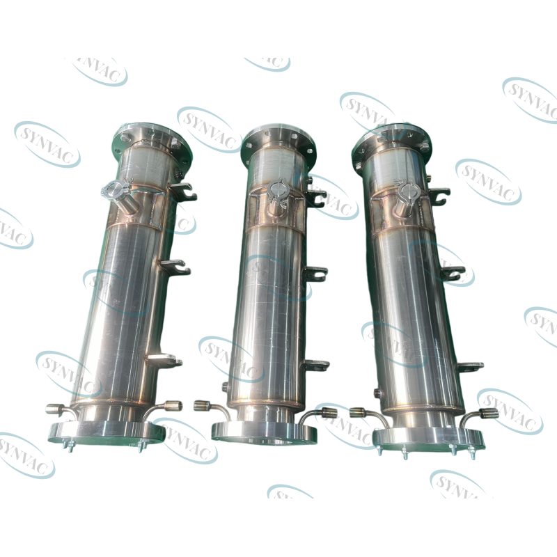 304 Or 316L Custom Double Layer Water Cooling Vacuum Pipeline
