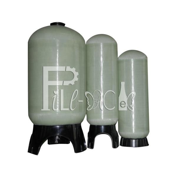 Fiberglass Water Treatment Machine Pressure Vessel Sand Filter FRP Tank