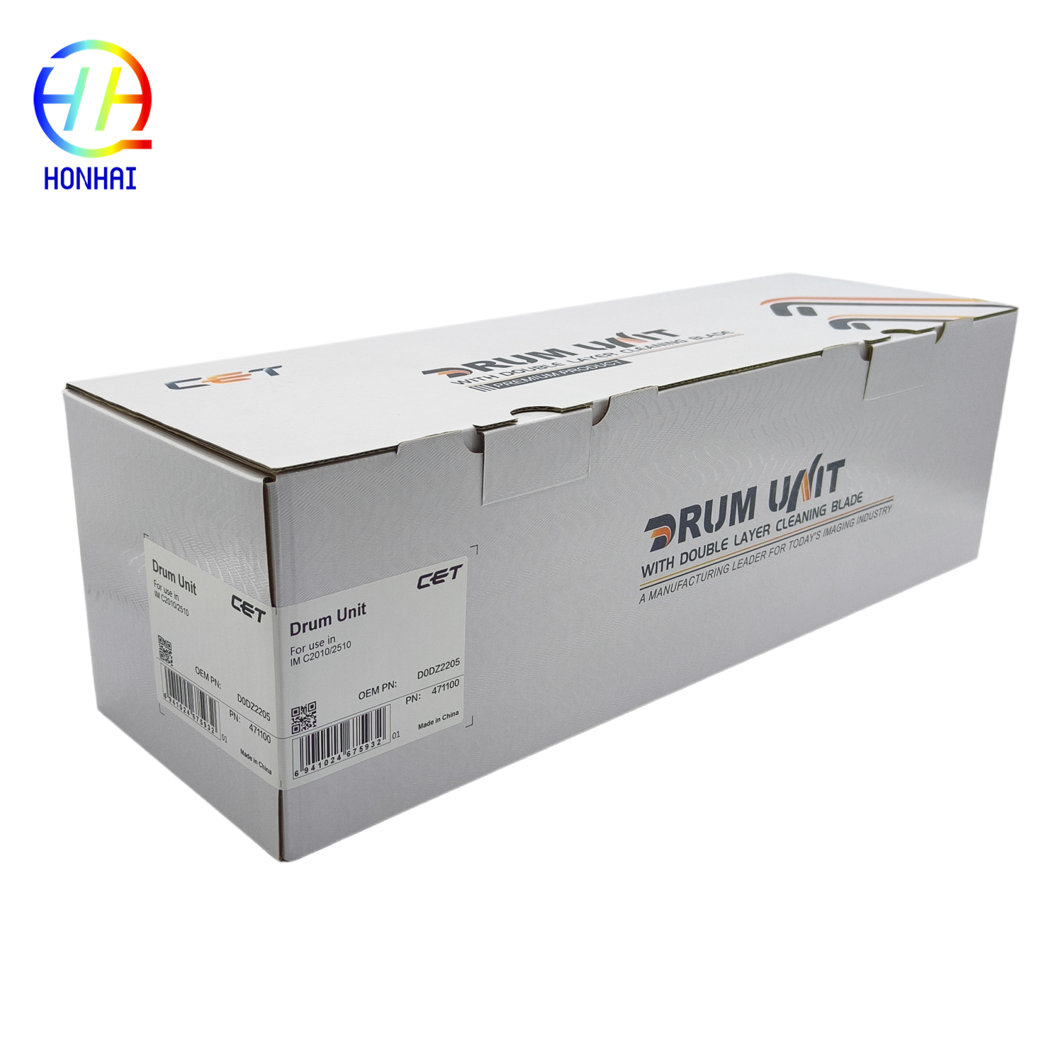 D0DZ2205 Drum Unit with Drum-Powder Separation, 100,000 Page Yield, and OEM-grade Drum Core for Ricoh IMC2510 IMC2010 MC2000 MC2001 MC2501