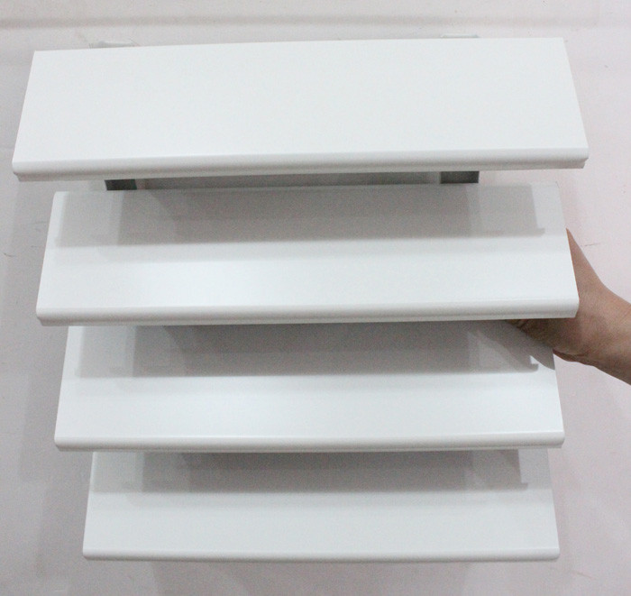 Строя профиль фасада алюминиевый ослепляет систему тени Солнца покрытия PVDF декоративную внешнюю алюминиевую для стены