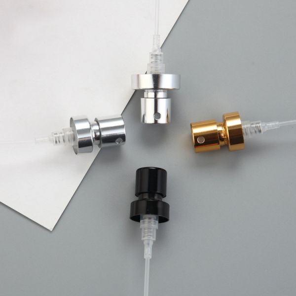 18mm 20mm Atomiser Spray Aluminum Crimp Pump Gold Silver Black