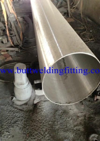 Longitud de tubo soldada con autógena inconsútil del acero inoxidable de ASTM A269 TP348 el 1-6m