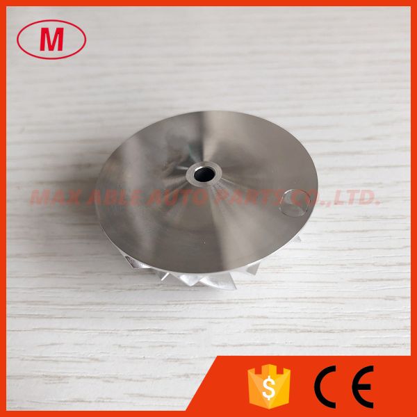 TD03 31.90/44.01mm 6+6 blades milling/aluminum 2618/billet compressor wheel for 49131-06003 OPEL