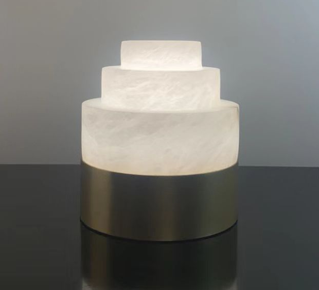 Алабастерная лампа PLI Стенная лампа Стенная лампа Медная лампа Современный роскошный светодиодный ресторан