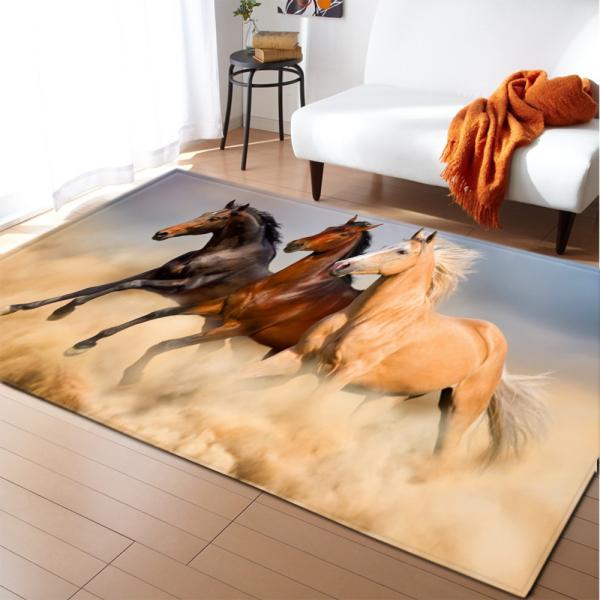 Animal New Cartoon Large Carpet Source Wholesale Feather ins Style Bedroom Floor Mats