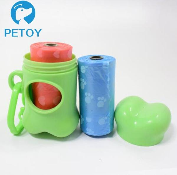 Easy Clean Degradable Dog Poop Bags / Eco Friendly Dog Waste Bags Custom Printed