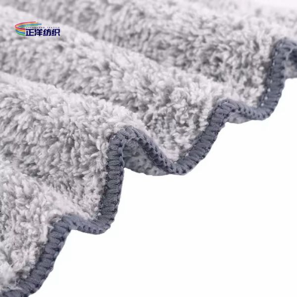 Kitchen Towel Washing Dish Car Cleaning Towel Rags Bamboo Fiber Cloths Dish Cloth Wipe Gray Bamboo Cleaning Cloth