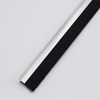 Nylon Plastic Wire Bristle Door Window Seal Strip Brush Dust Proof Heat Resistance