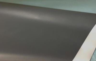 Solid Grey Color Cabinet Vinyl Covering Laminate Covering Unfading For Cabinets 0.3 x 1400mm