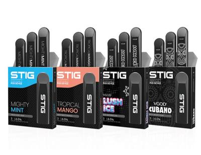 2019 trending products disposable vape pen from vgod stig brand