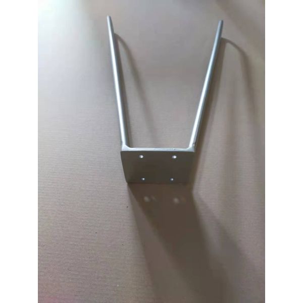 17 Inch Set of 2 Skateboard Hairpin Legs Solid Iron Table Legs for Modern Simple Style