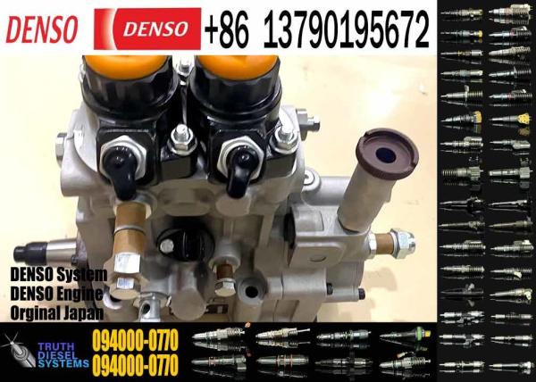 Bomba de inyección de combustible de alta presión para motores diesel 094000-0770 8-98167763-0