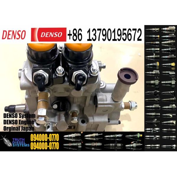 Diesel Engine High Pressure Common Rail Fuel Injection Pump 094000-0770 8-98167763-0
